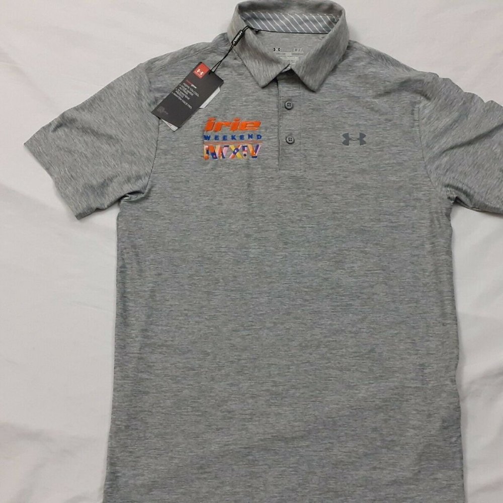 NWT Under Armour Polo Shirt Short Sleeve Dj Irie